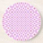 Práctico de costa modelado rosa de la bebida de la posavasos diseño