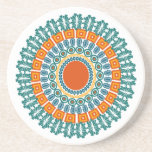 Práctico de costa Nativo-Inspirado Posavasos Personalizados