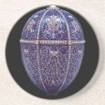 Práctico de costa ruso azul del huevo posavasos manualidades