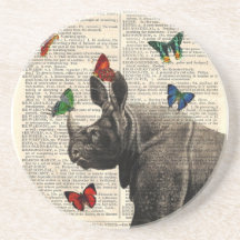 Prácticos de costa alterados de las mariposas del  posavasos manualidades