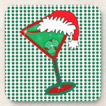 Prácticos de costa de Martini del navidad Posavasos De Bebidas