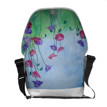 Prado de flor bolsas de mensajería