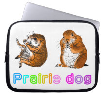 Prairiedogs, プレーリードッグ. Manga de la electrónica Funda Ordendadores