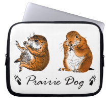 Prairiedogs, プレーリードッグ. Manga de la electrónica Fundas Computadoras