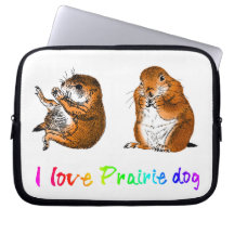 Prairiedogs, プレーリードッグ. Manga de la electrónica Fundas Computadoras