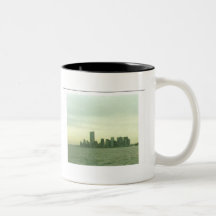 Pre 9/11/01 taza del horizonte de Nueva York