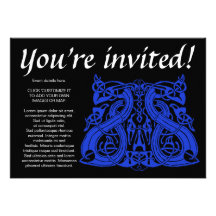 Pre azul de Viking, invitación