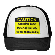 precaución gorro de camionero