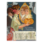 Precauciones de Halloween Tarjetas Postales