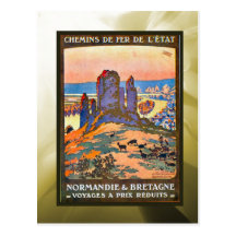 Precios reducidos, Normandía, Bretaña, Tarjetas Postales