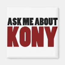 Pregunte por la pregunta de José Kony de la parada Imán Para Frigorifico