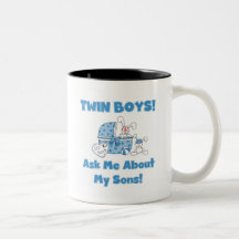 Pregunte por mis camisetas y regalos gemelos de lo taza de café