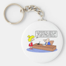 premio limpio del escritorio encendido llavero personalizado