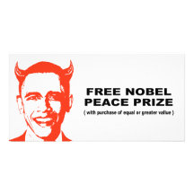 Premio Nobel de la Paz Libre con la compra del val Tarjetas Personales