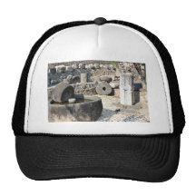 Prensa verde oliva de piedra gorro de camionero