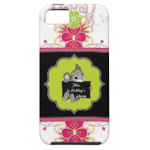 Preocupe el ratón iPhone 5 Case-Mate cárcasa