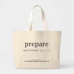 Prepare el tote bolsas de mano
