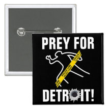 ¡Presa para Detroit! Pins