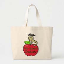 preschool.graduate.apple bolsas