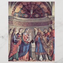 Presentación de Jesús en el templo por Carpaccio Tarjetones
