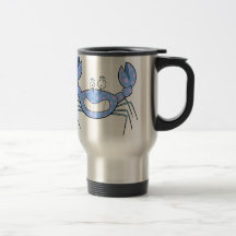 Presente lindo único del regalo del cangrejo malhu taza