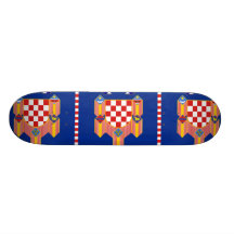 Presidencial la República de Croacia, Croacia Patineta Personalizada