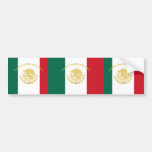 Presidencial mexicano, bandera de México Pegatina De Parachoque