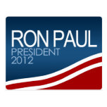 Presidente 2012 de Ron Paul Tarjeta Postal