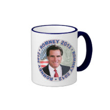 Presidente 2012 engranaje de Mitt Romney Taza