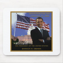 Presidente Barack H. Obama Tapetes De Ratones