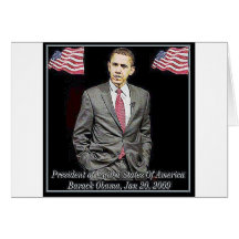 Presidente Barack Obama 2009 Felicitacion