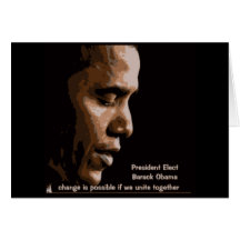 Presidente Barack Obama 2009 Tarjetón