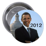 Presidente Barack Obama 2012 Pin
