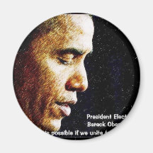 Presidente Barack Obama Imán Para Frigorífico