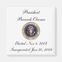 Presidente Barack Obama. Imanes De Nevera