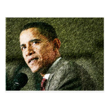 Presidente Barack Obama inauguración 20 de enero d Postales