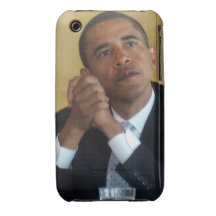 Presidente Barack Obama iPhone 3 Carcasas