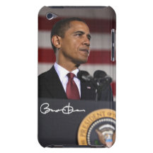 Presidente Barack Obama iPod Case-Mate Fundas