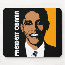 Presidente Barack Obama Tapete De Ratones