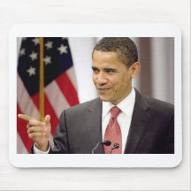 Presidente Barack Obama Tapetes De Ratón
