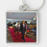 Presidente Barack Obama y familia Llavero Personalizado