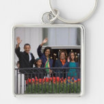 Presidente Barack Obama y familia Llaveros