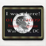 Presidente conmemorativo Obama Inauguration Tapete De Raton