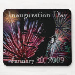 Presidente conmemorativo Obama Inauguration Alfombrillas De Ratones