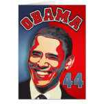 Presidente de Barack Obama 44.o Tarjeton