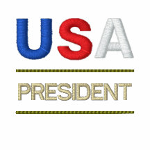 Presidente de los E.E.U.U. - camisa bordada Chaquetas Bordadas