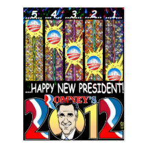 PRESIDENTE DE MITT ROMNEY TARJETA POSTAL