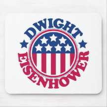 Presidente Dwight Eisenhower de los E.E.U.U. Alfombrillas De Raton