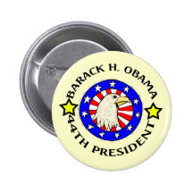 PRESIDENTE EAGLE DE PARTIOTIC OBAMA PINS