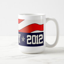 Presidente en 2012 taza de Rick Perry